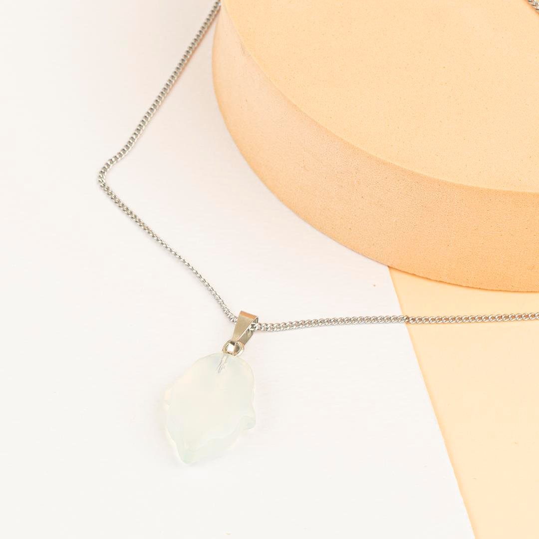 Opalit Hamse Temalı Dogal Taş Kolye