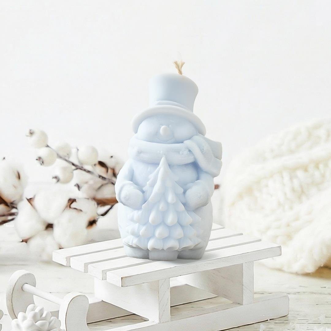 Özel Tasarım Yılbaşı Temalı Soya Mum