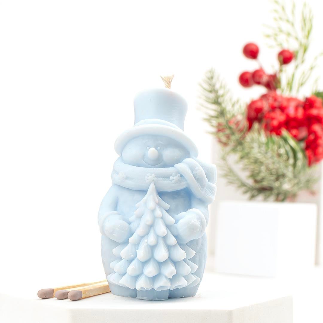 Özel Tasarım Yılbaşı Temalı Soya Mum