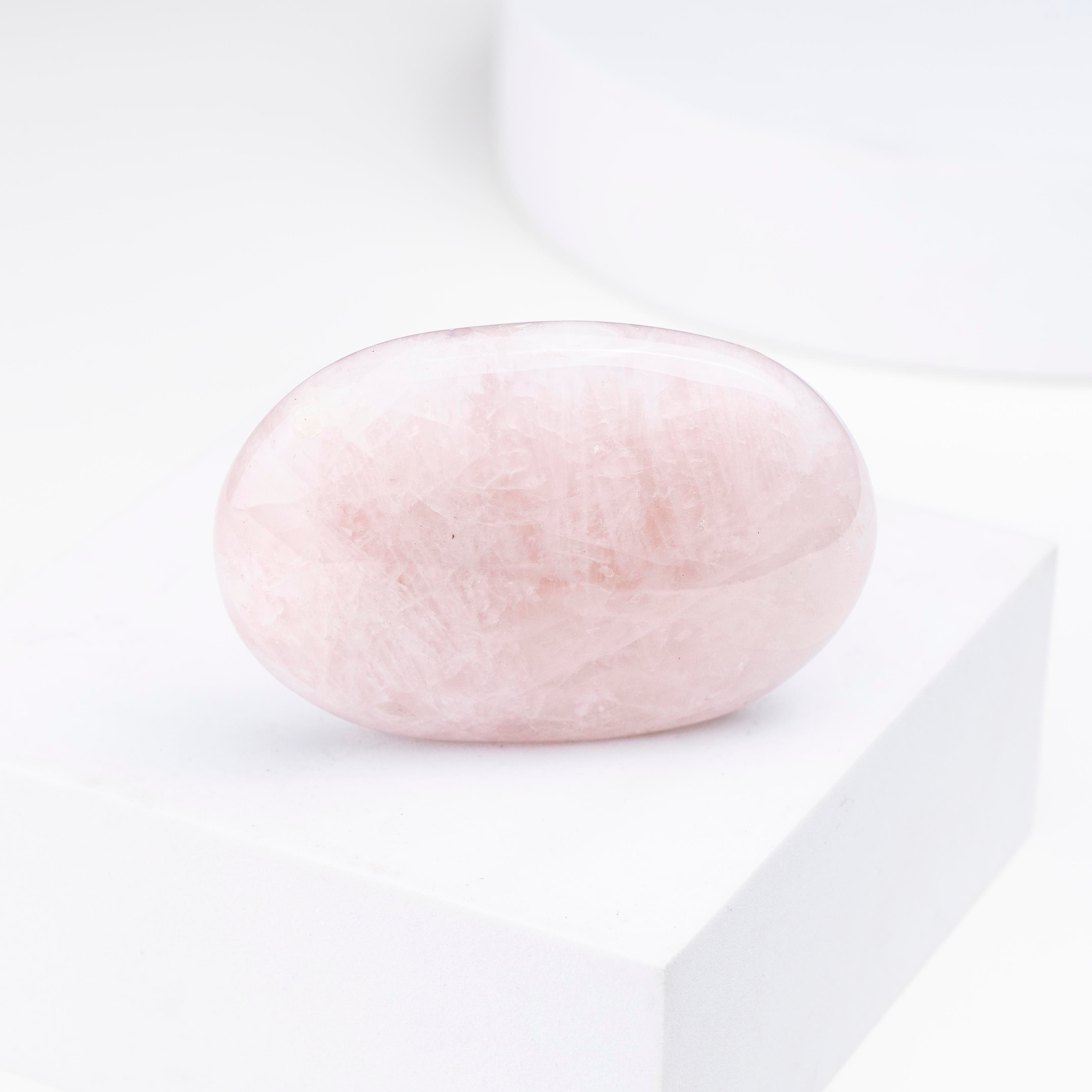 Pembe Kuvars Doğal Taş Masaj Sabunu