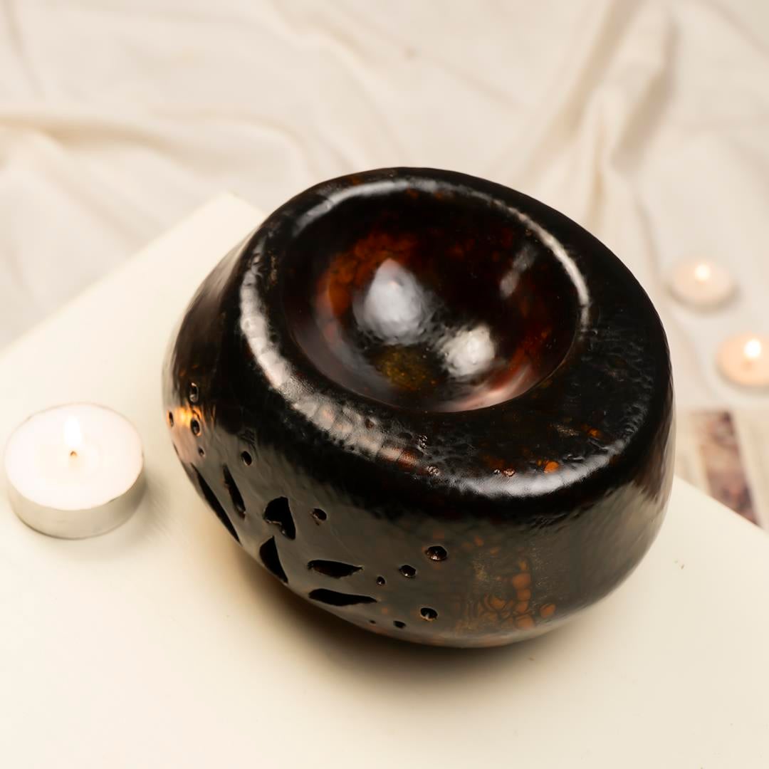 Ruhe Şa Lotus Handmade Seramik Buhurdanlık