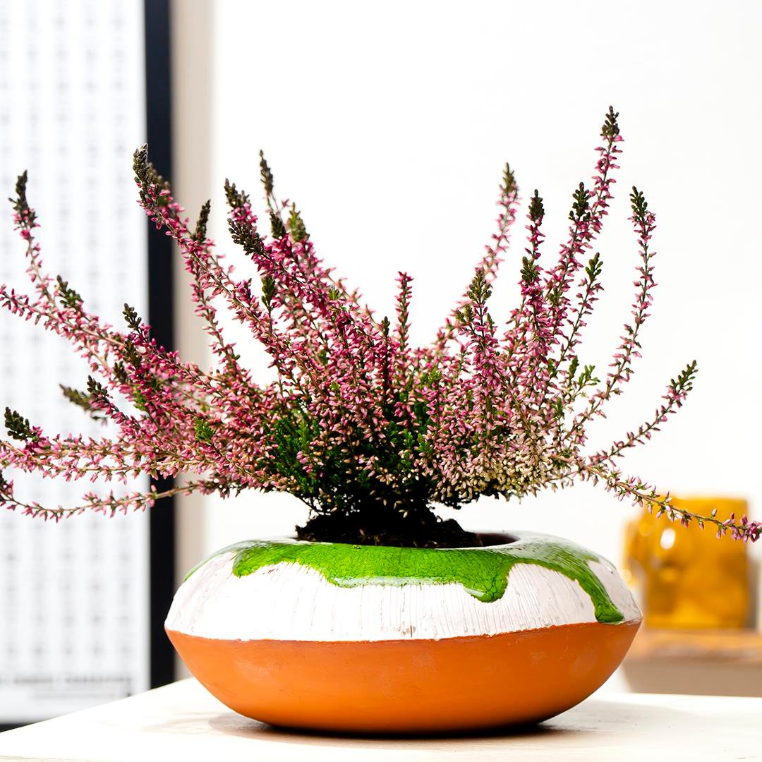 Santulan Trinity Döngüsü El Yapımı Seramik Vazo