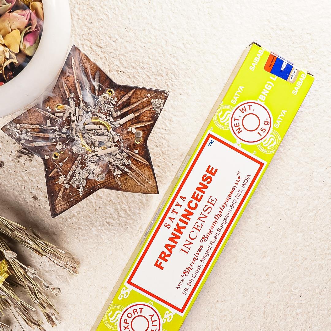 Satya Frankincense (Diriliş) Aromalı Masala Stick Tütsü