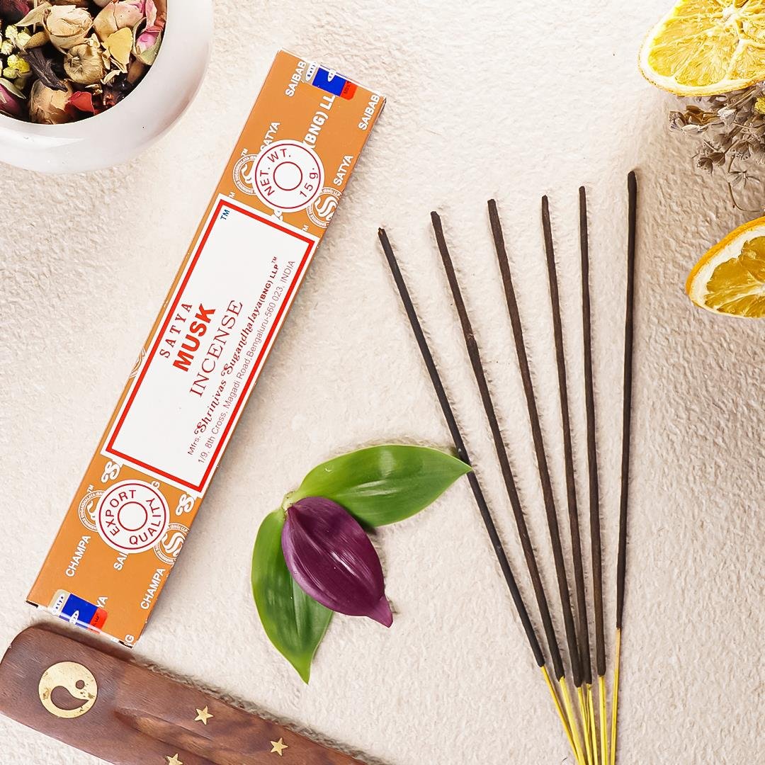 Satya Musk (Misk) Aromalı Masala Stick Tütsü