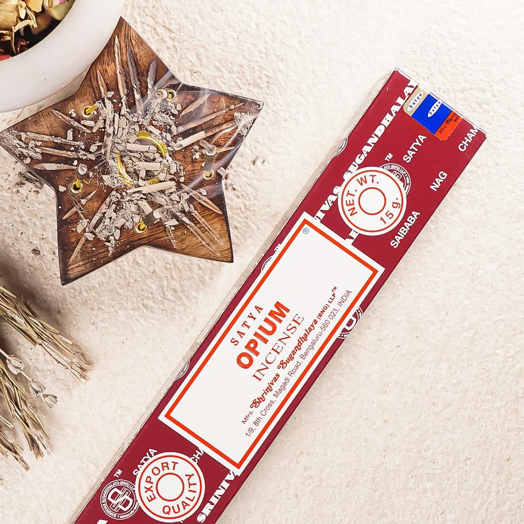 Satya Opium (Afyon) Aromalı Masala Stick Tütsü