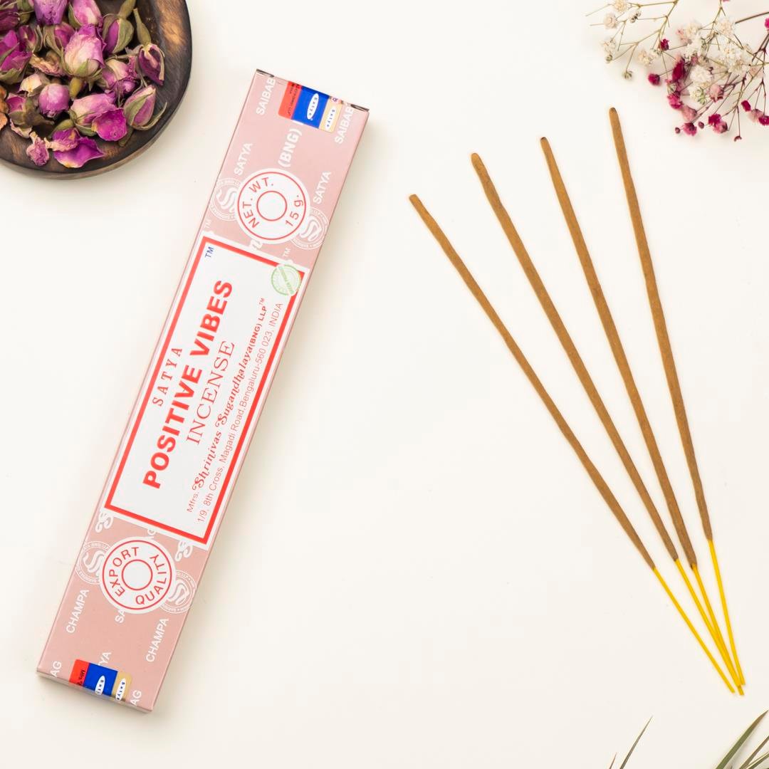 Satya Positive Vibes Aromalı Masala Çubuk Tütsü