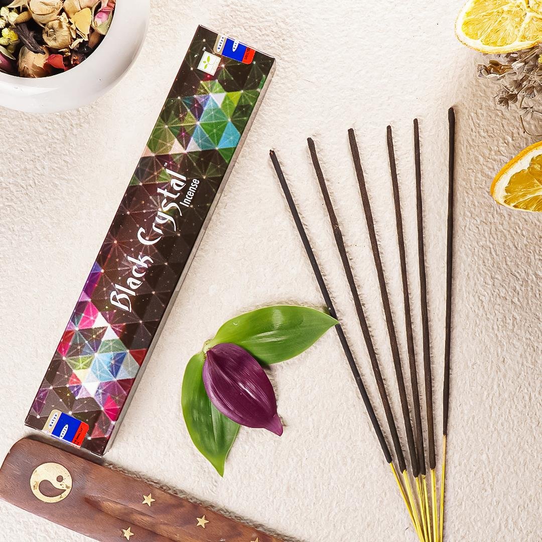 Satya Siyah Kristal Aromalı Masala Çubuk Tütsü