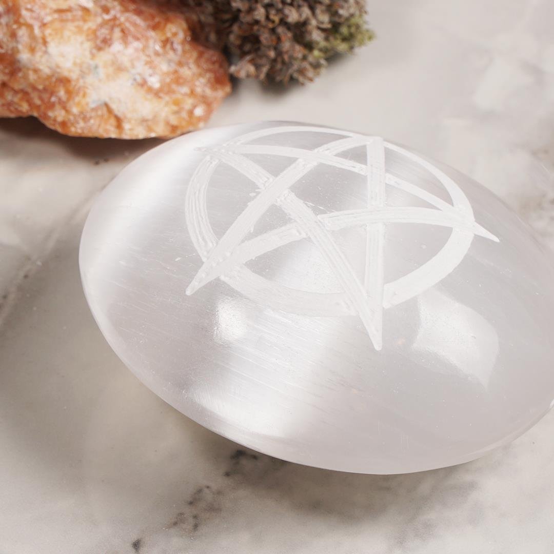 Selenit Pentagram Temalı Sabun Doğal 