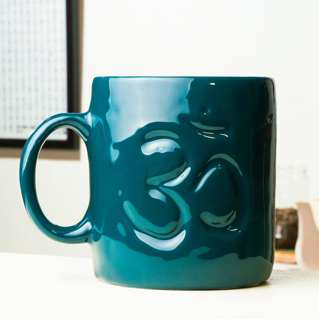 Shakti Om El Yapımı Kupa Bardak