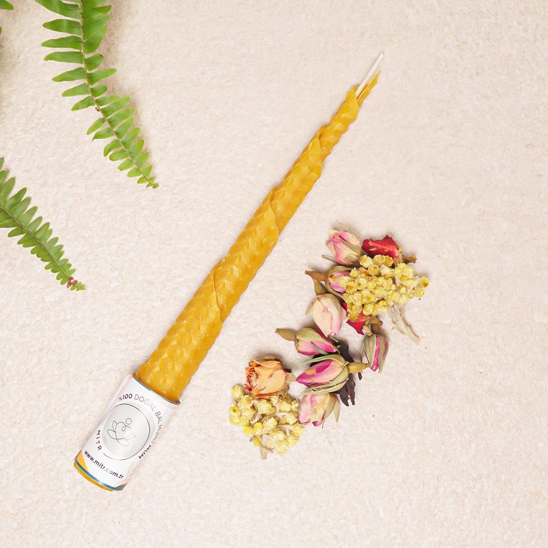 Tasarım Organik Balmumu Mum  