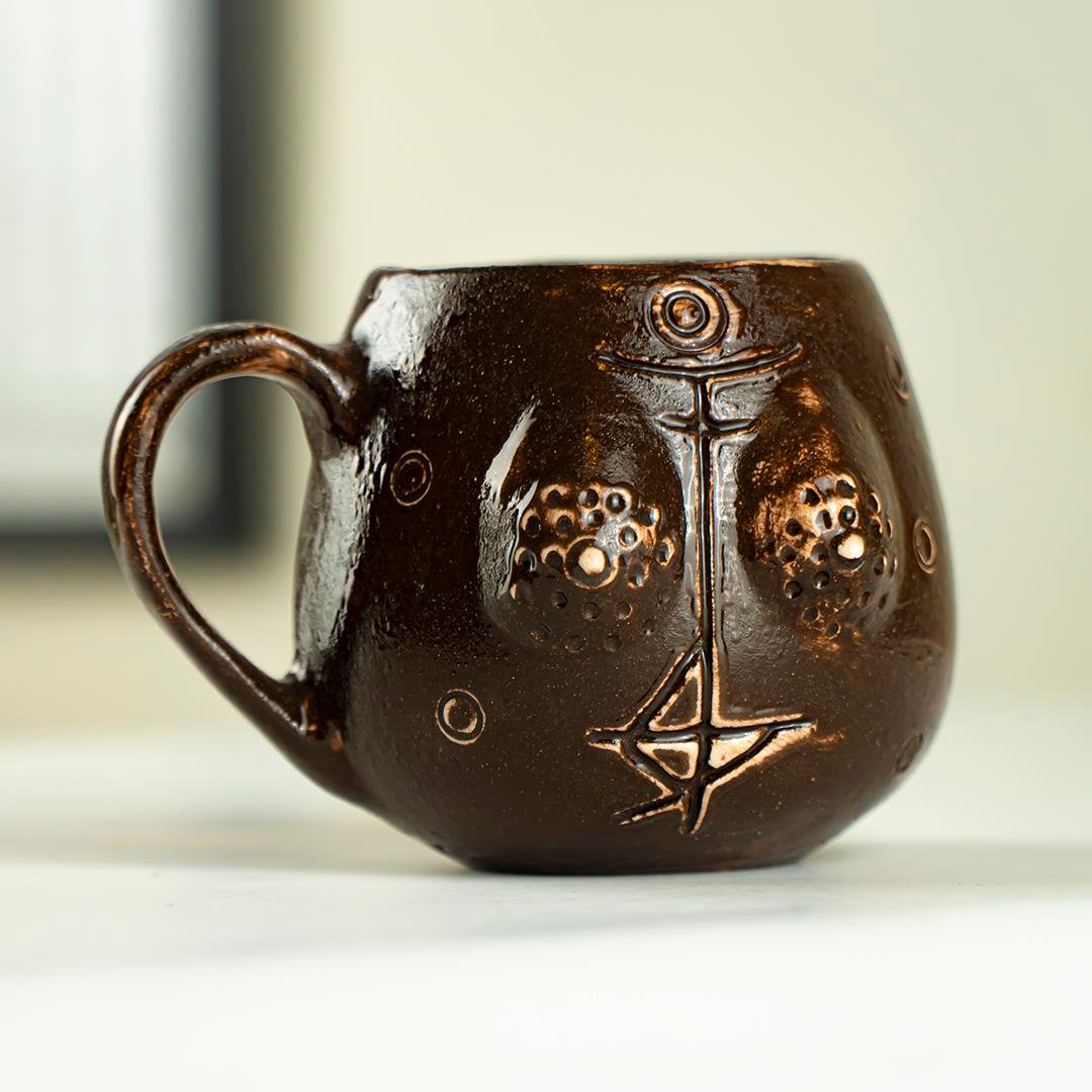 Volva El Yapımı Seramik Kupa Bardak