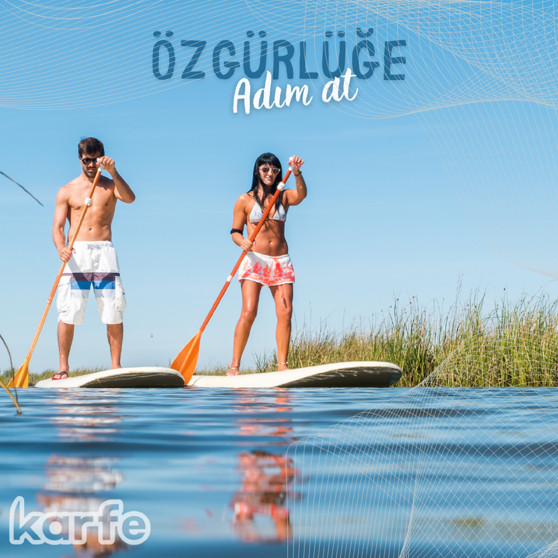 Gilded Wing 10'6 (320x81x15cm) SUP Şişme Kürek Sörfü - Stand Up Paddle Board - Tüm Ekipmanlar Pakete Dahildir.