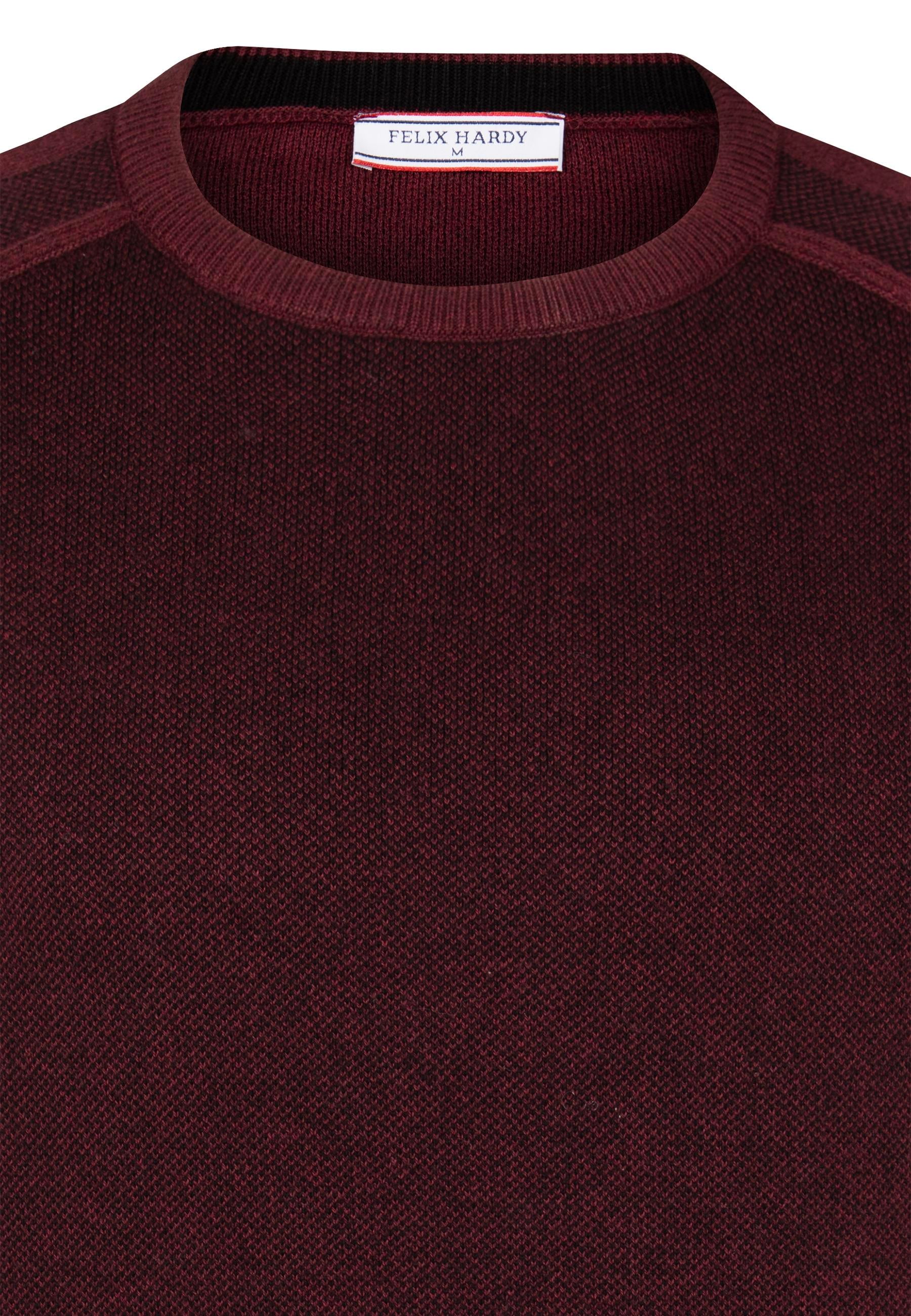 Bisiklet Yaka Basic Kazak - BordoFelix HardyFHMPLV855-4