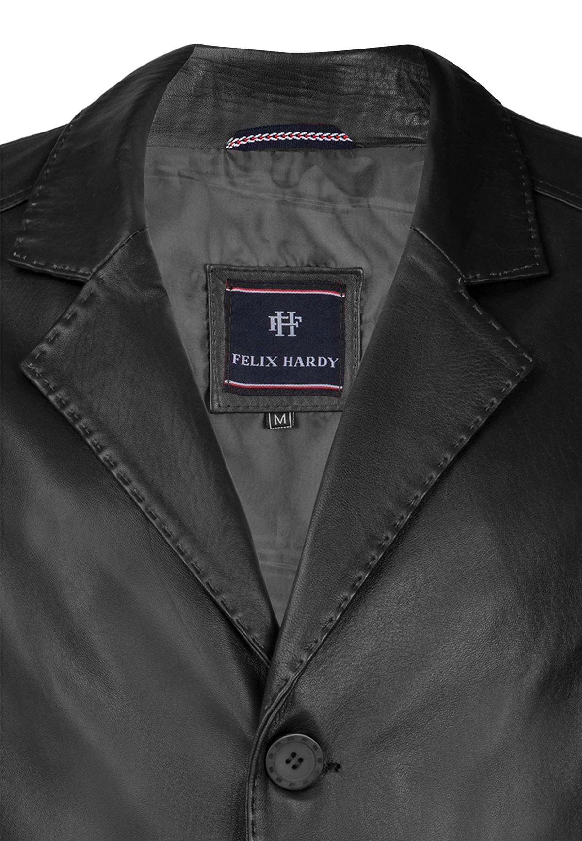 Düğmeli Deri Blazer CeketFelix HardyFHMLJT2004-1