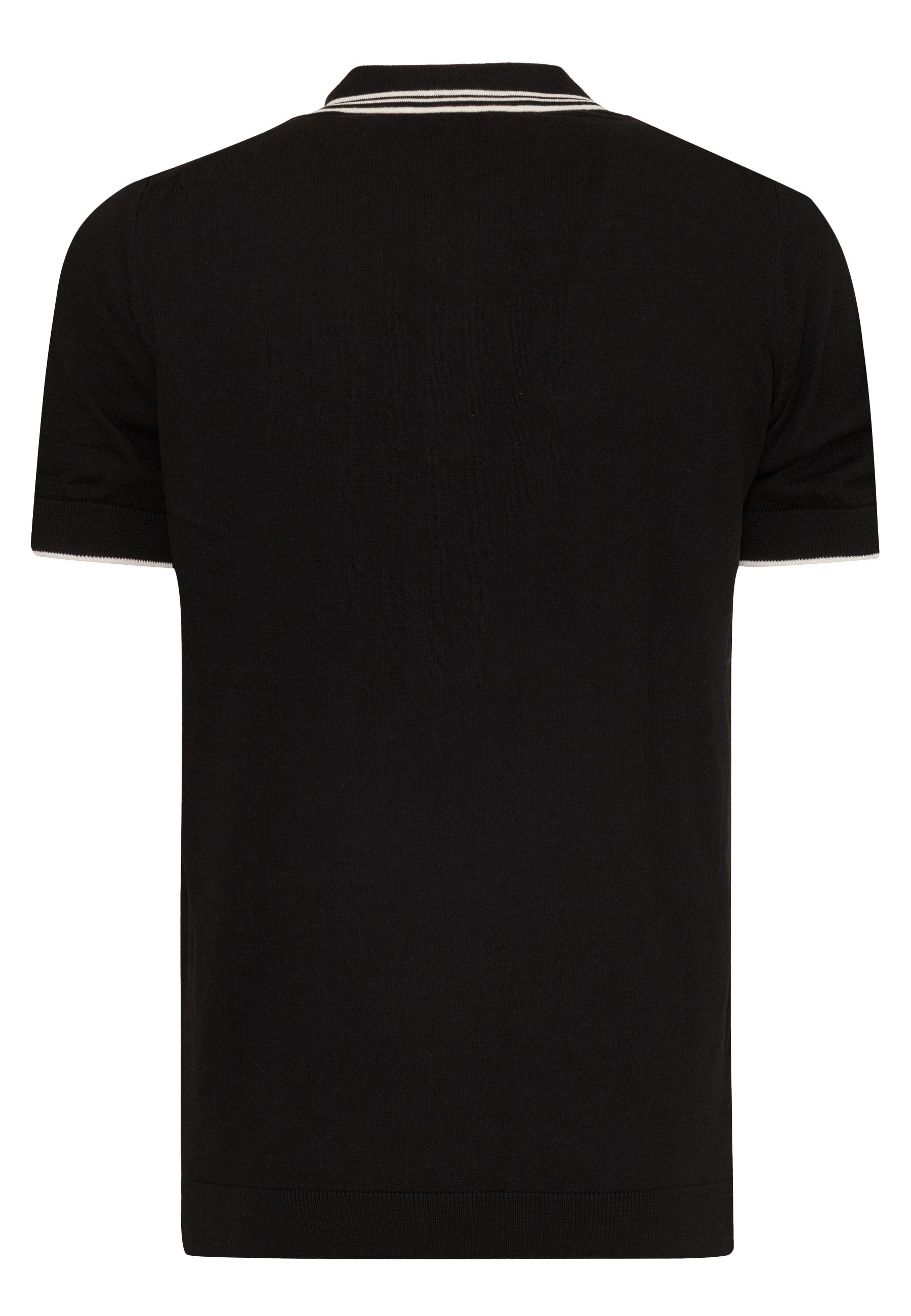 Erkek Yaka Çizgi Detaylı Düğmeli Polo T-ShirtFelix HardyFHMPLO897-3