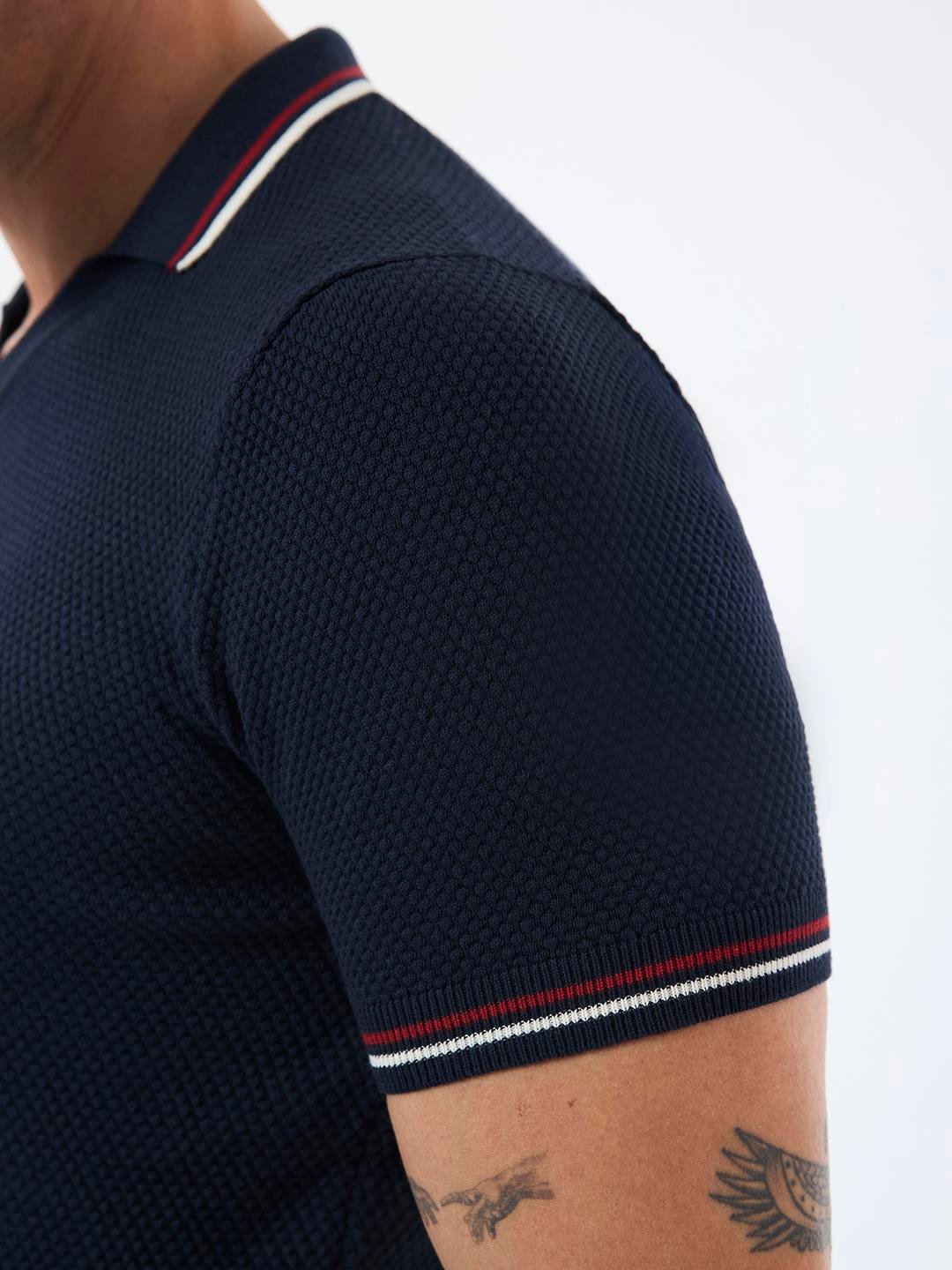 Felix Hardy Erkek Kısa Kollu Polo T-Shirt - LacivertFelix HardyFHMPLO793-1