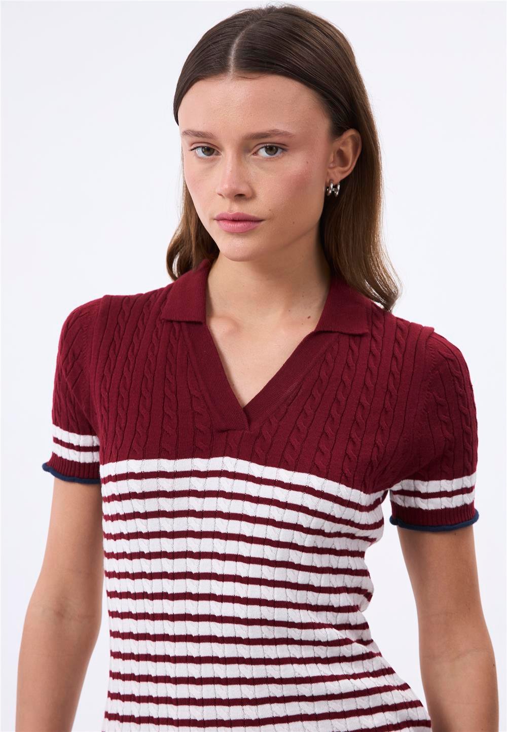 Felix Hardy Kadın Kısa Kollu Polo T-ShirtFelix HardyFHWPLO790-3