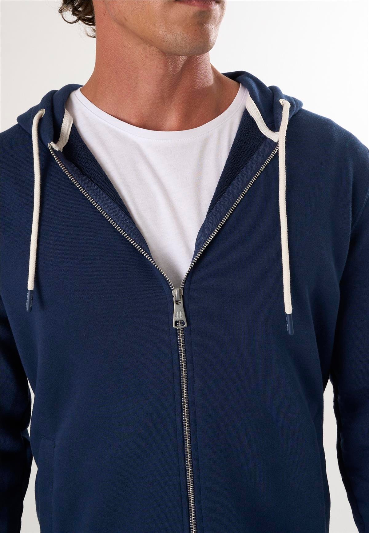 Tam Fermuarlı Kapüşonlu SweatshirtFelix HardyFHMPLV844-2