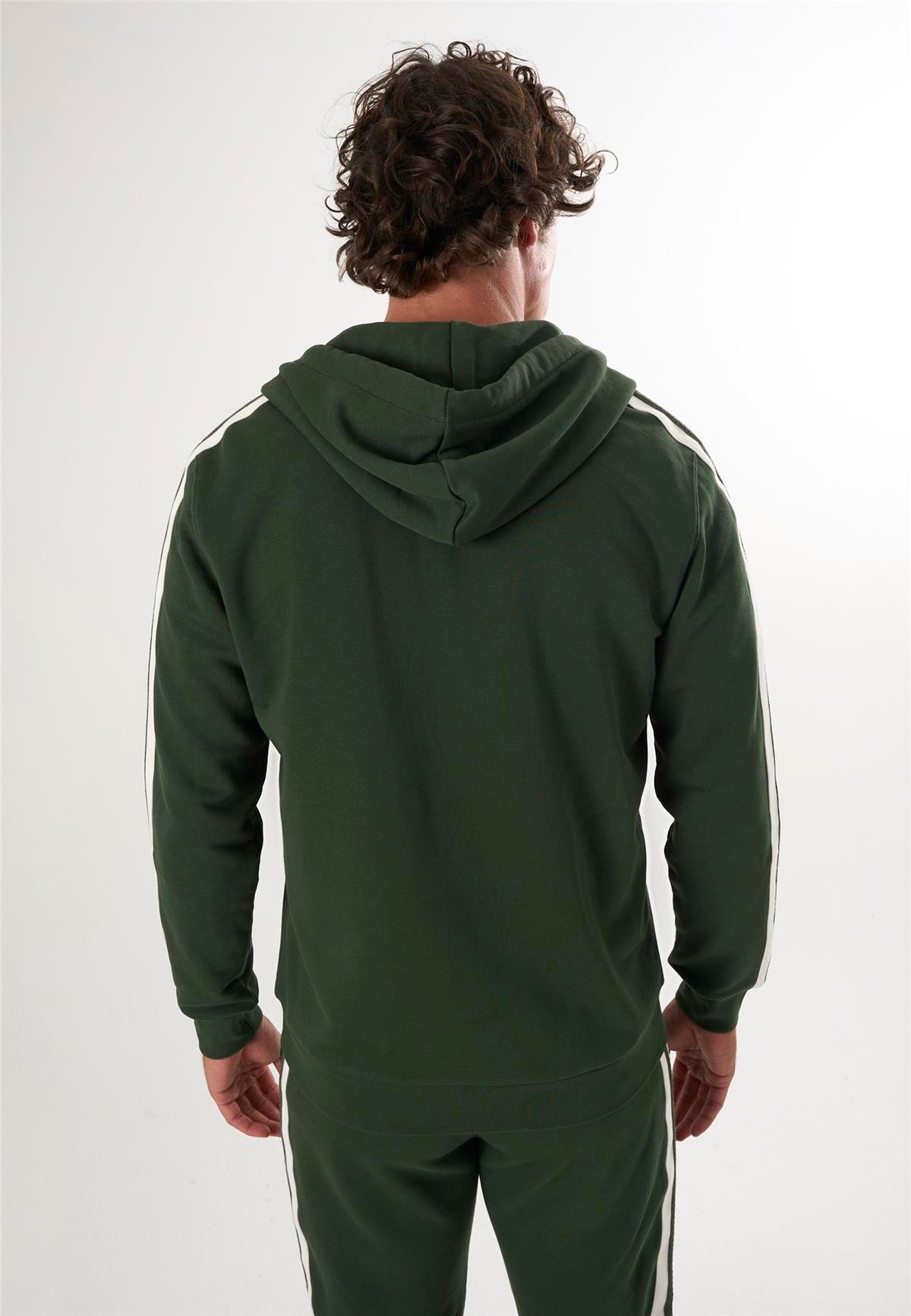 Tam Fermuarlı Kapüşonlu SweatshirtFelix HardyFHMPLV844-3