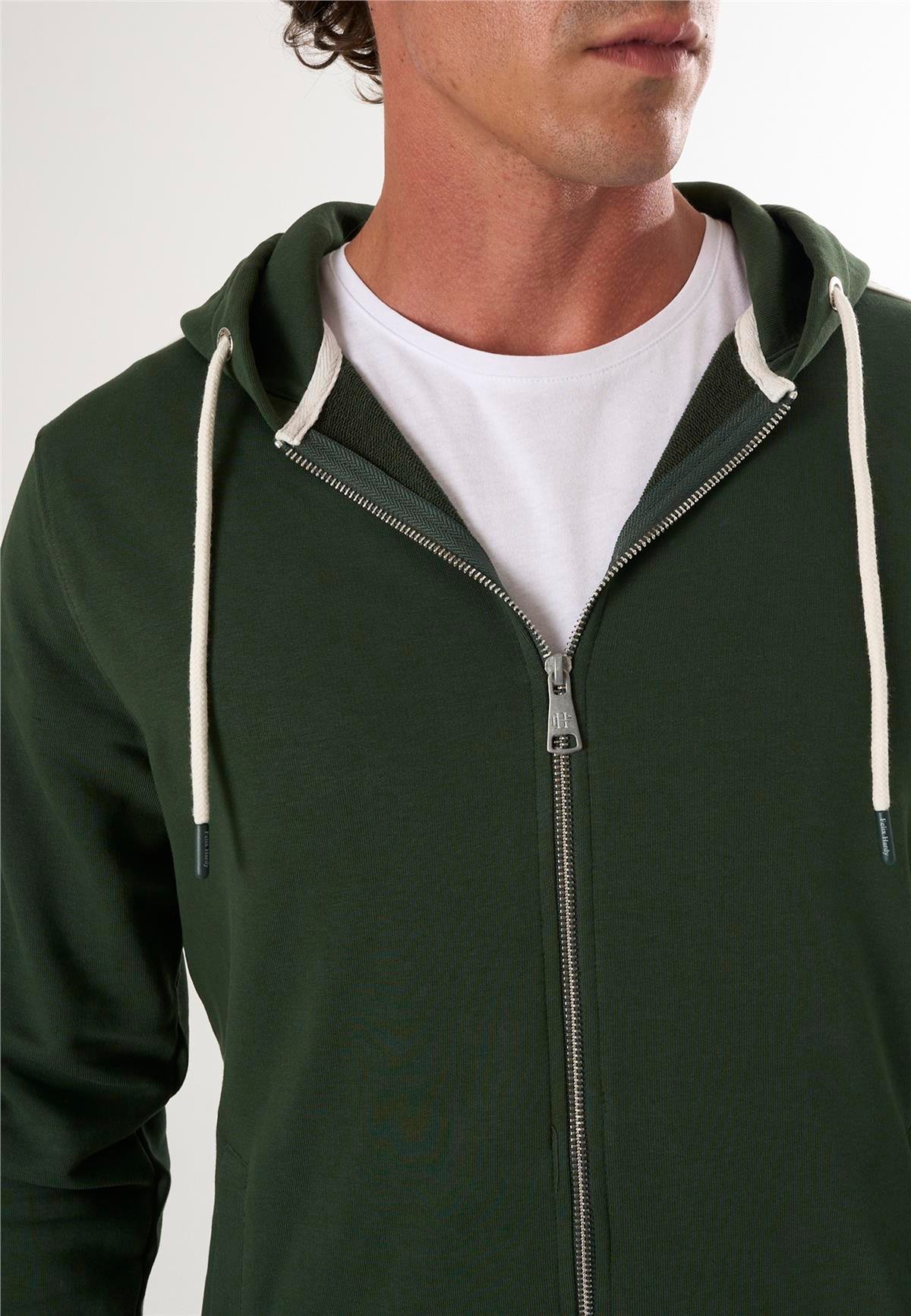 Tam Fermuarlı Kapüşonlu SweatshirtFelix HardyFHMPLV844-3