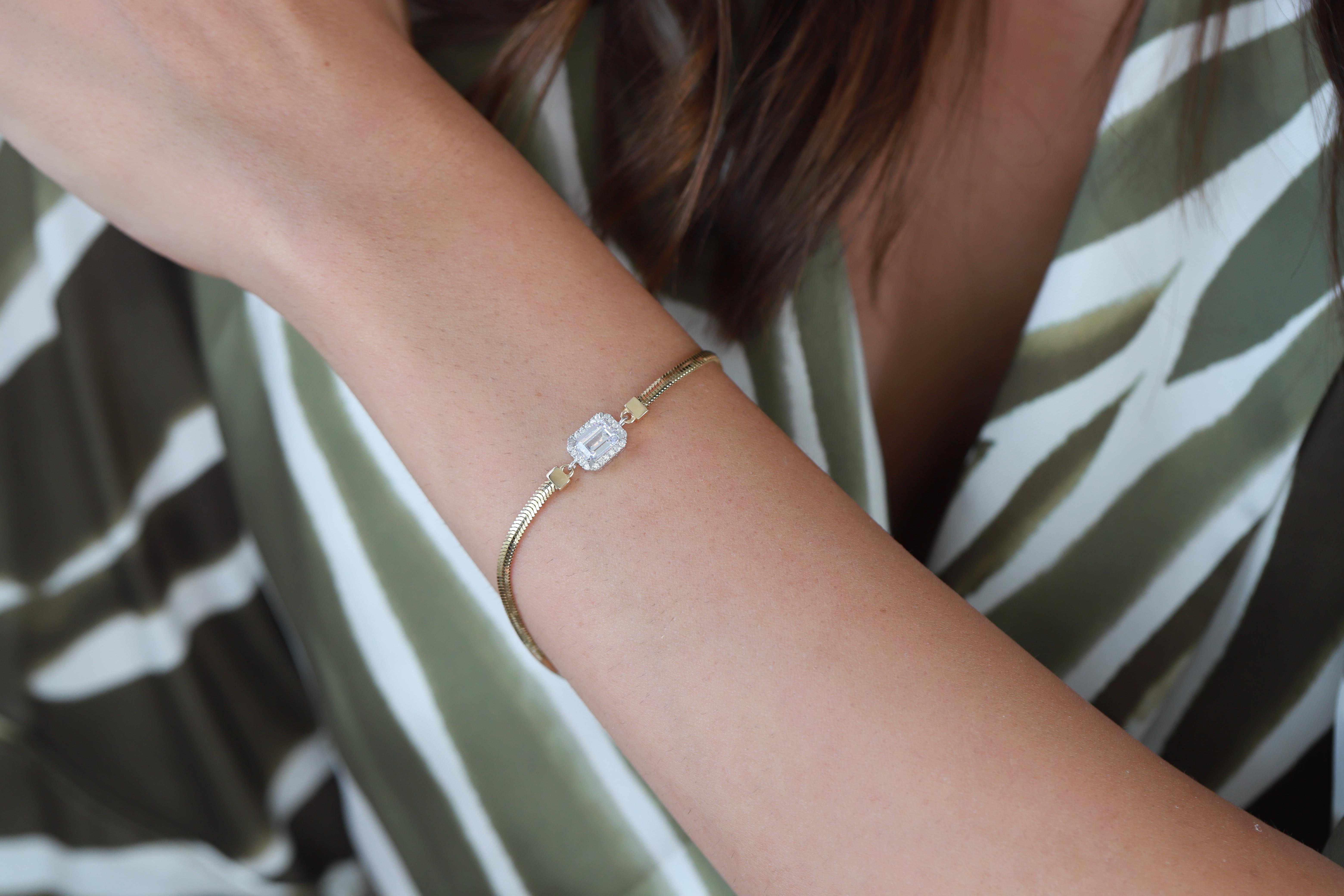 BALIK SIRTI ZİNCİRLİ BAGET BİLEKLİK