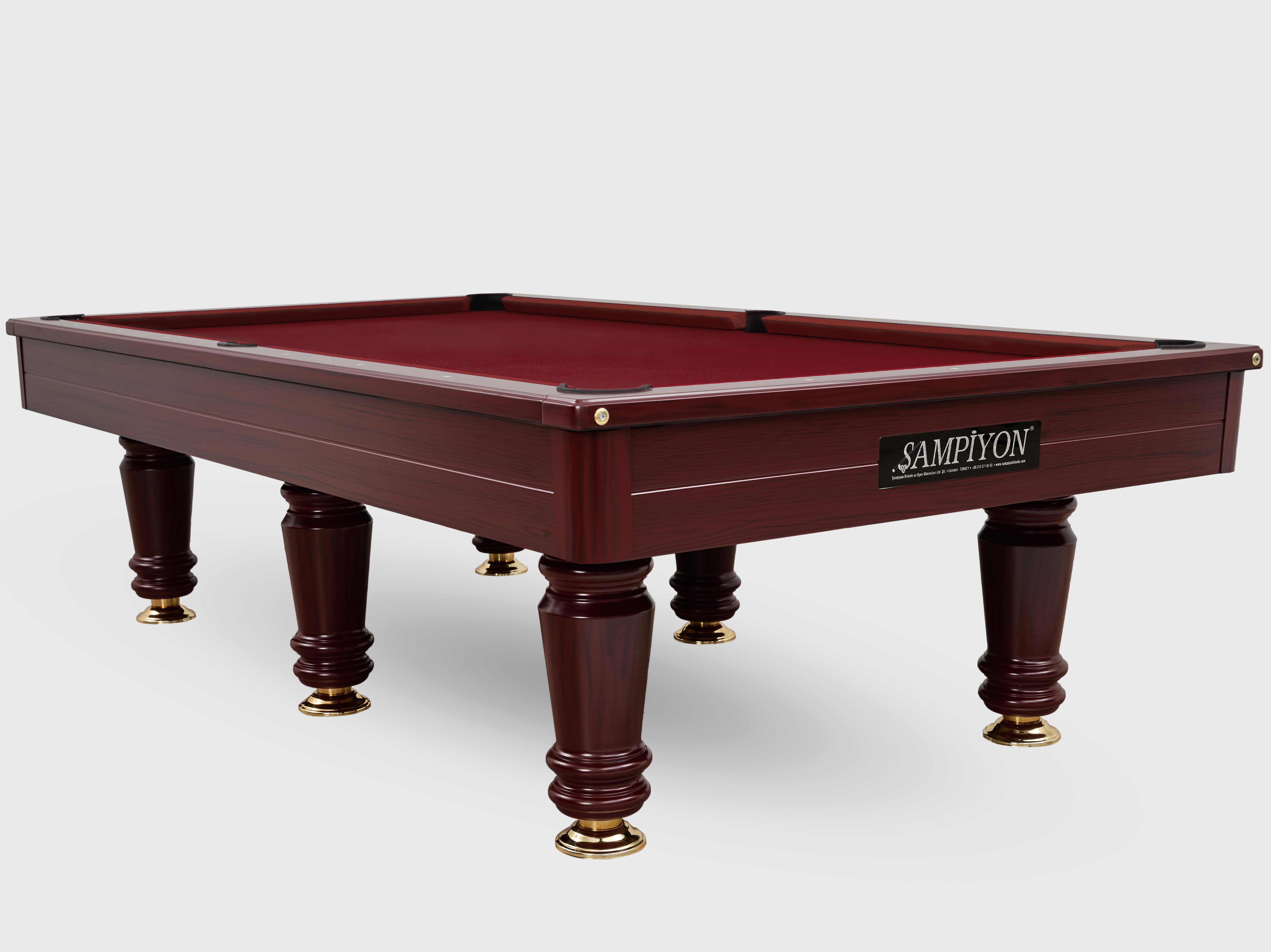 ASYA MODEL 6 AYAKLI MAÇ AMERİKAN (POOL) BİLARDO MASASI 