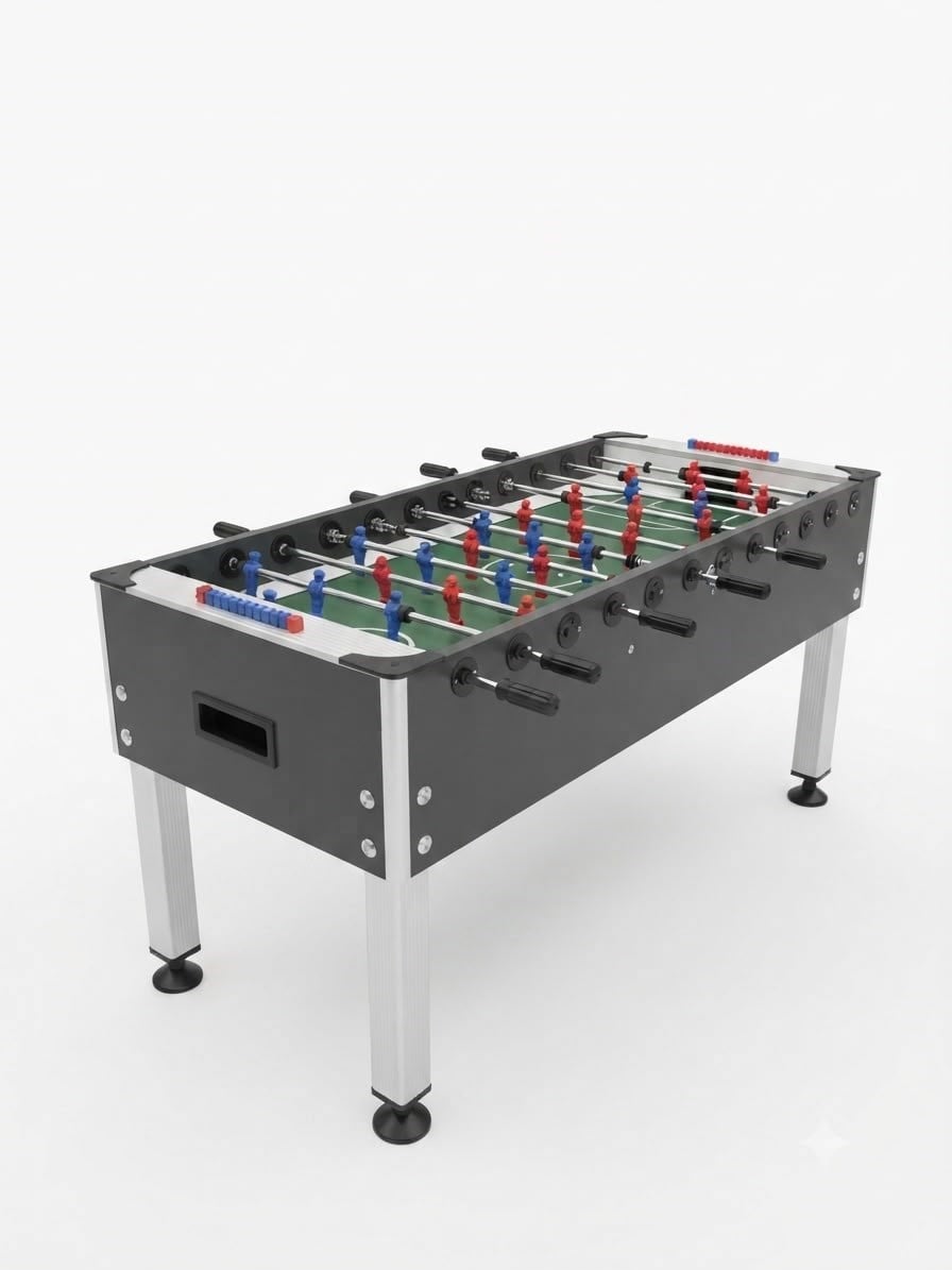 FREE (HOBY) MODEL ALÜMİNYUM AYAKLI ÜSTÜ CAMSIZ 18 MM KOLLU LANGIRT (MASA FUTBOLU) (6 KİŞİLİK)