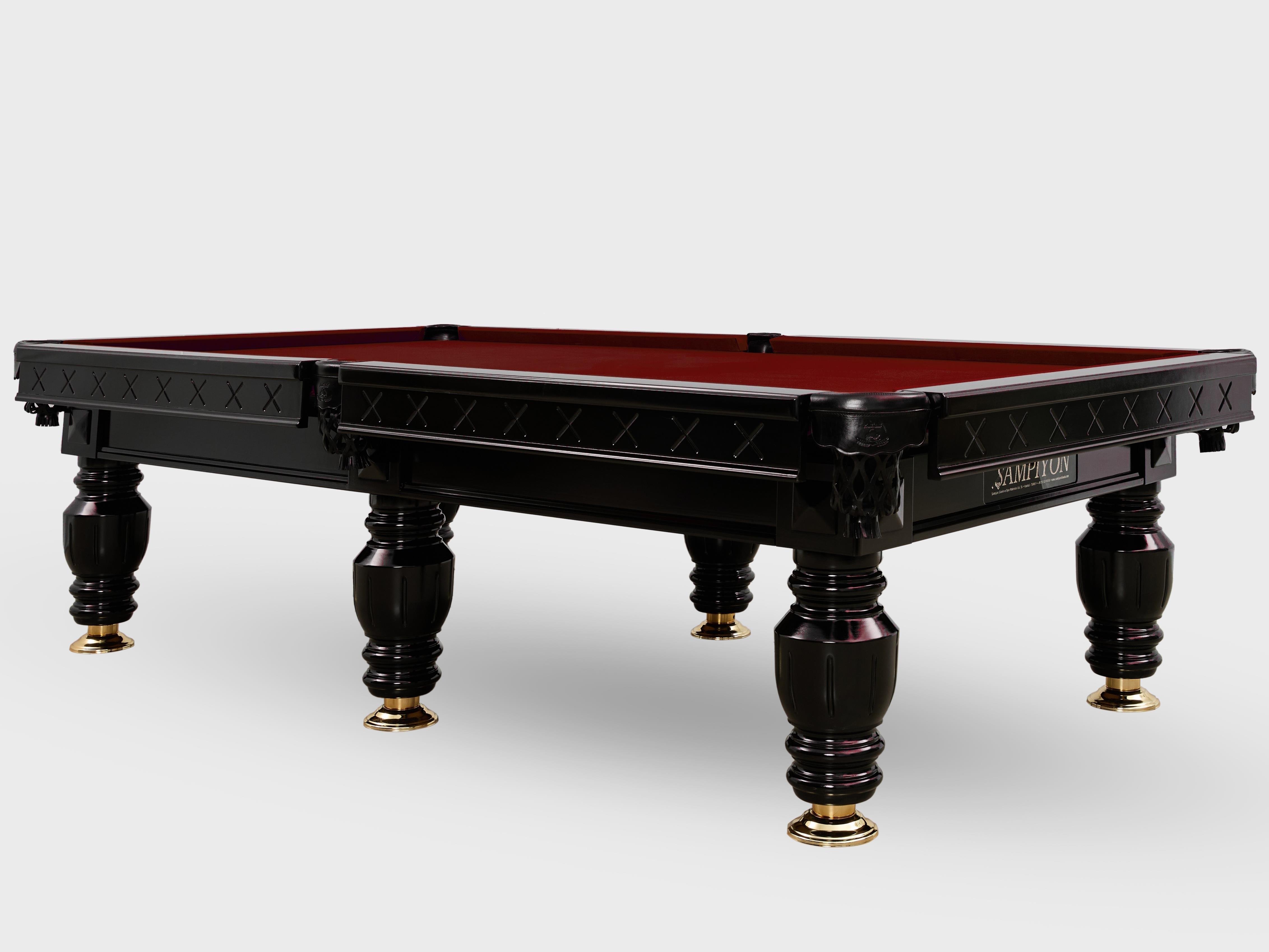 GALAKSİ MODEL 6 AYAKLI AMERİKAN (POOL) BİLARDO MASASI 