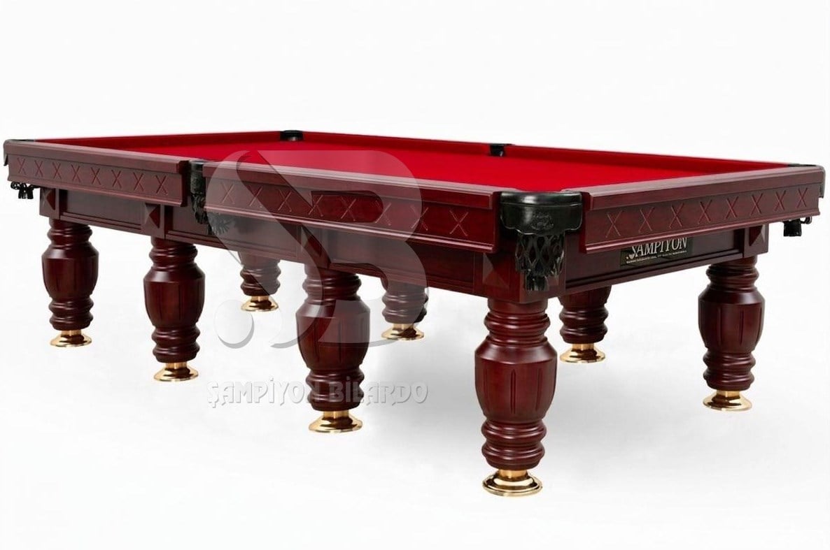 GALAKSİ MODEL 8 AYAKLI AMERİKAN (POOL) BİLARDO MASASI (10 FT)