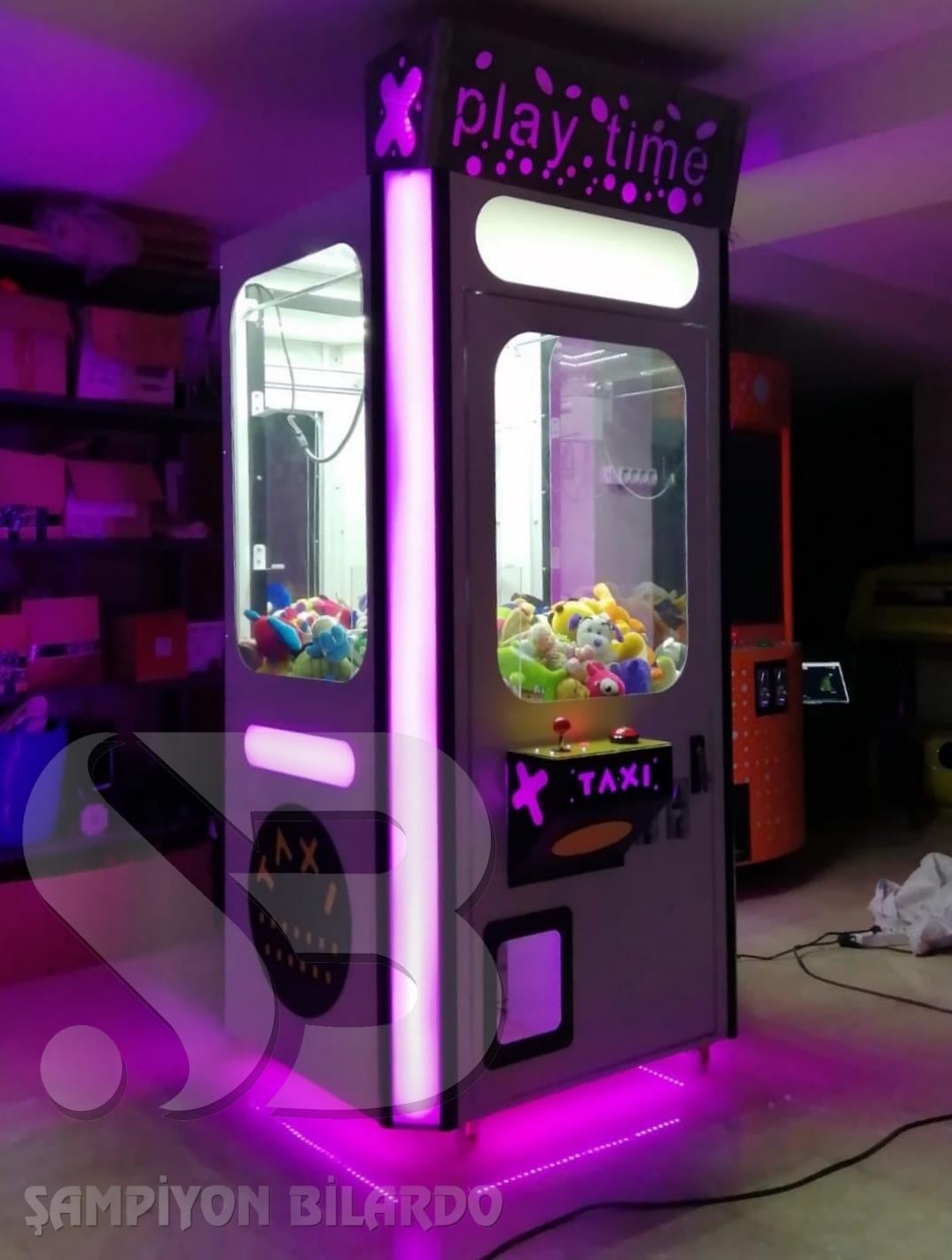 KEPÇE PELUŞ OYUNCAK KAPMA MAKİNASI