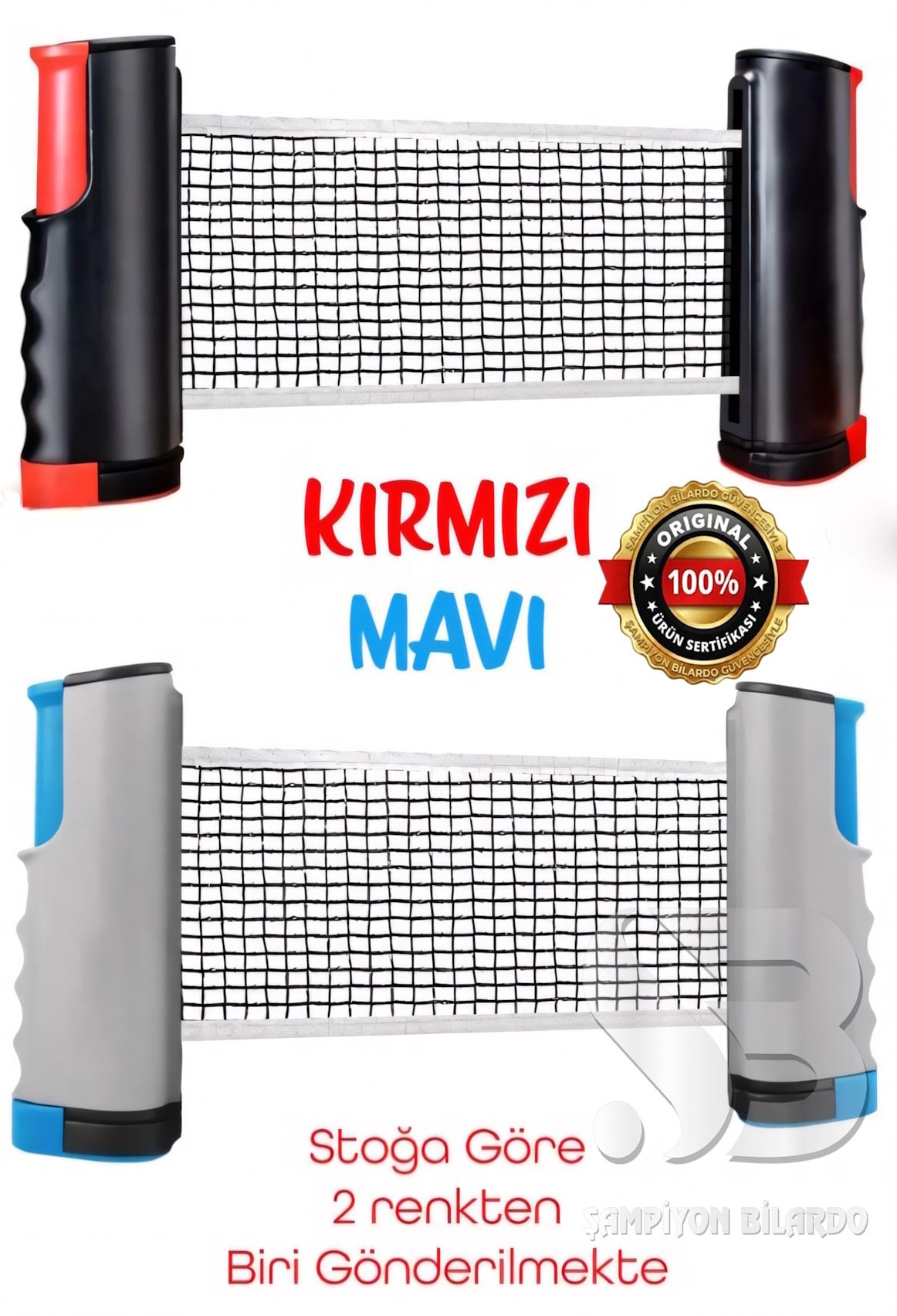 MASA TENİSİ OYUN SETİ (2 RAKET + FİLE + 3TOP)