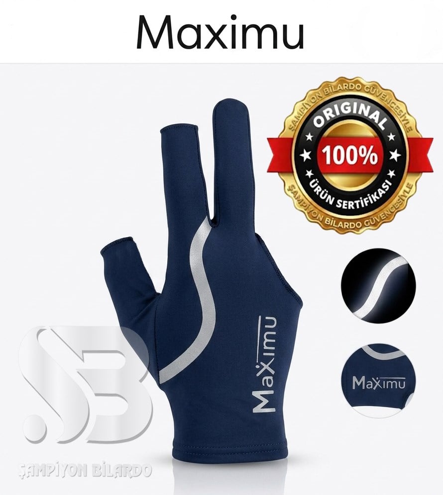 MAXIMU PROFESYONEL BİLARDO ELDİVENİ