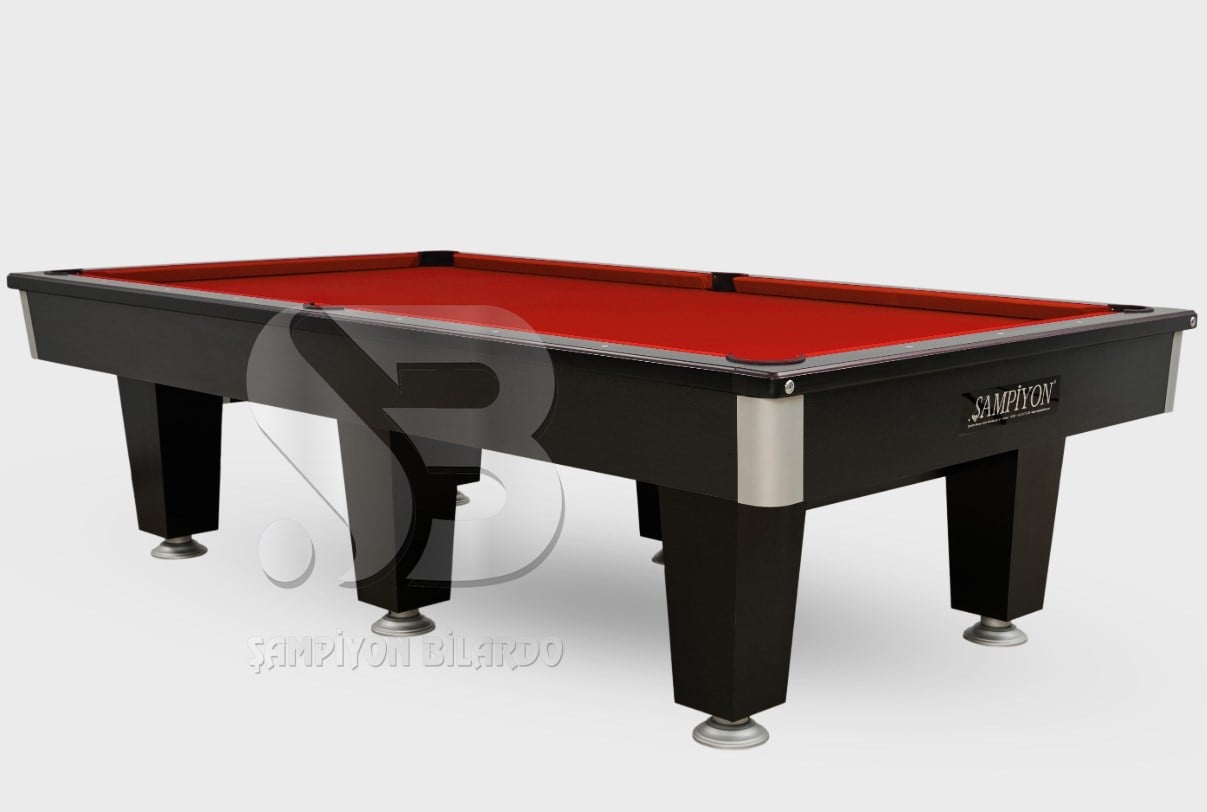 POYRAZ MODEL 6 AYAKLI AMERİKAN (POOL) BİLARDO MASASI (10 FT)