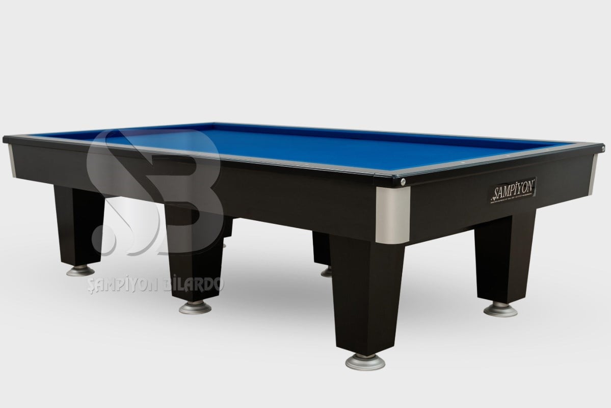 POYRAZ MODEL 6 AYAKLI ÜÇTOP (CAROM) MAÇ BİLARDO MASASI (10 FT)