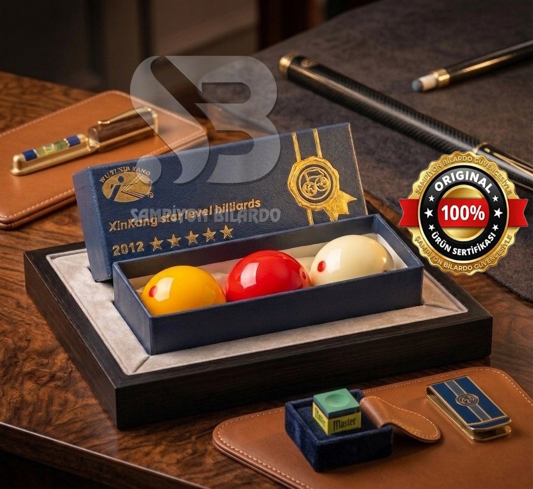 XIN KANG STAR LEVEL 3 TOP CAROM BİLARDO TOP SETİ