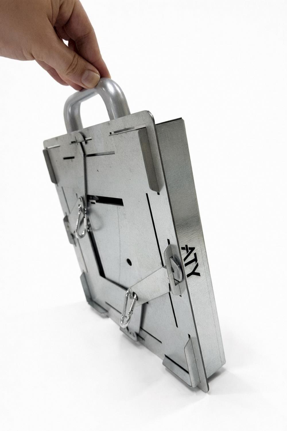 TURBEX Dumansız Katlanır Kamp Sobası | Fanlı Turbo Sistem