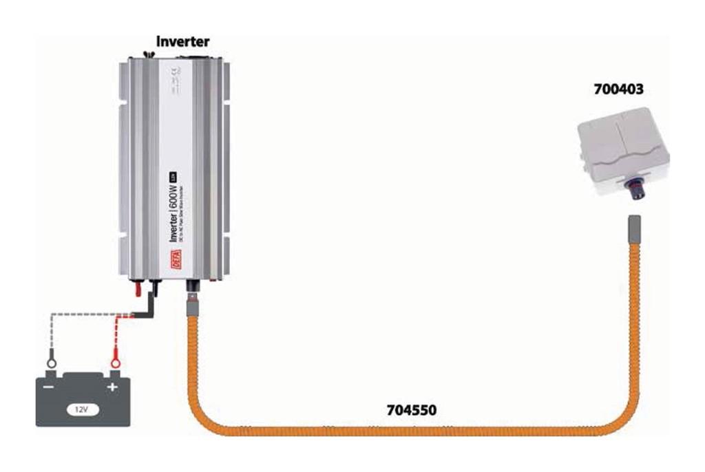 300W Tam Sinüs 12V İnvertör