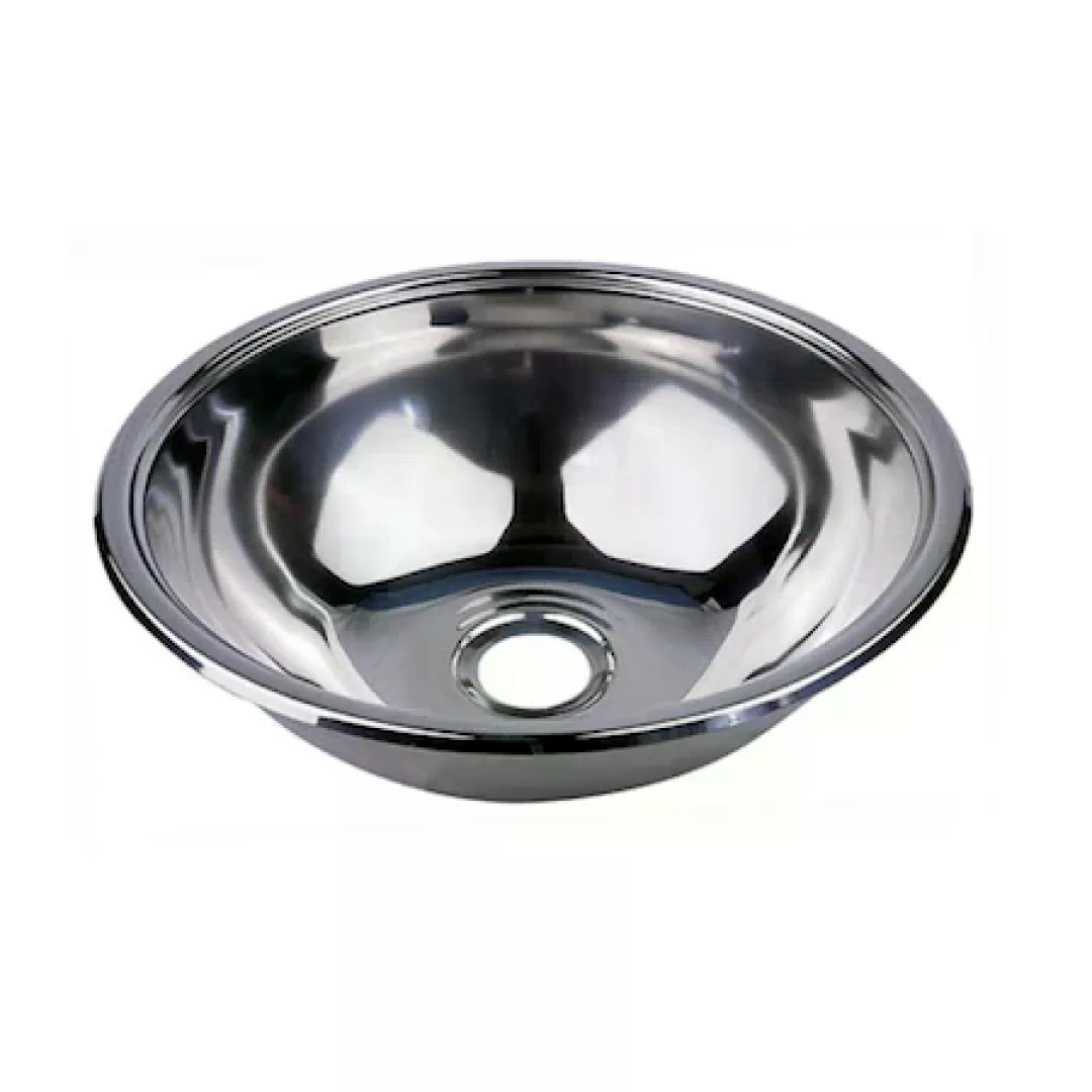 UNİVERCAL UC29C Tekne Karavan Için Evye Lavabo, Krom, 29 Cm
