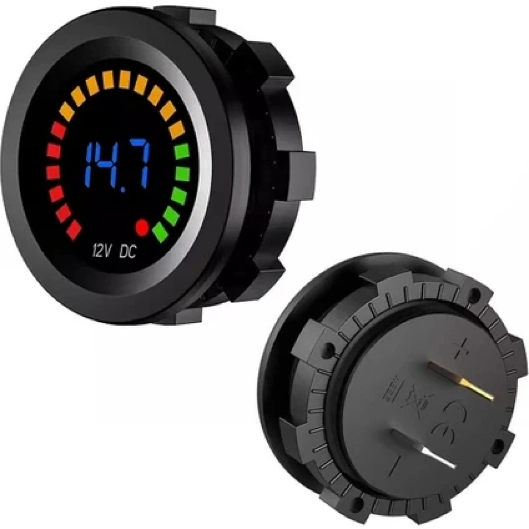 MELLİFERA 12V Voltmetre (PLASTİK KASA) Voltaj Aralığı：6-30V