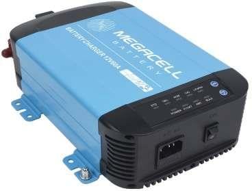 MEGACELL 24V 10A Akıllı Şebeke Şarj Cihazı