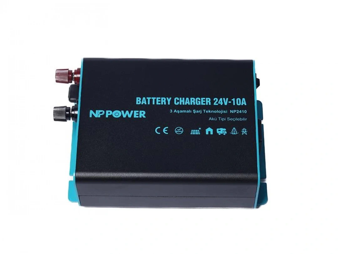 NP POWER NP2410 24V 10A Akü Şarj Cihazı