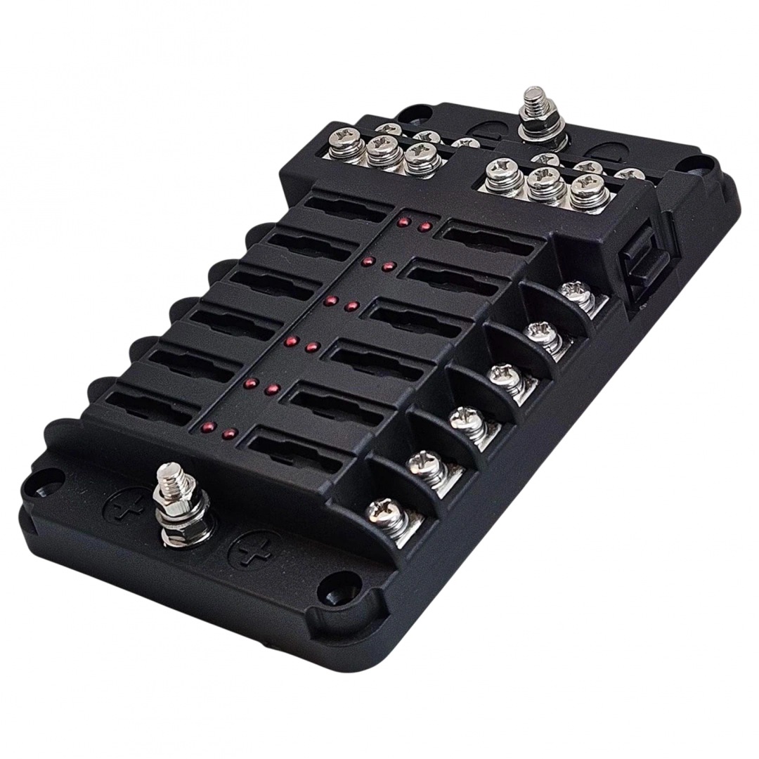 MELLİFERA İKAZ IŞIKLI 12'li DC SİGORTA KUTUSU