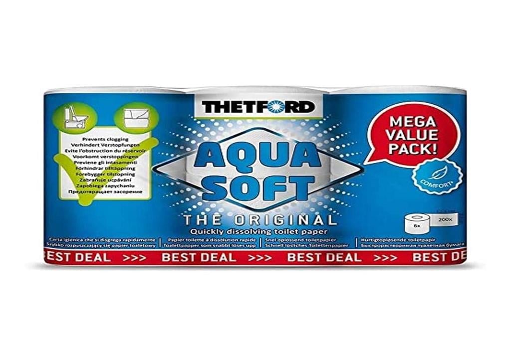 Aqua Soft Tuvalet Kağıdı (6'lı)