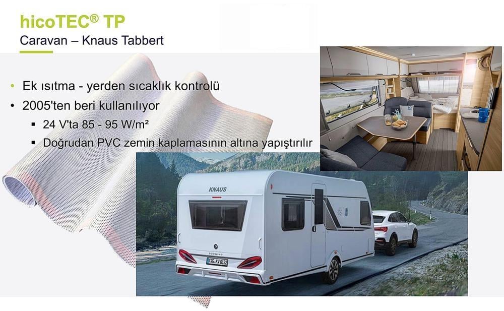 HicoTEC® TP KARAVAN+TEKNE YERDEN ISITMA SİSTEMİ