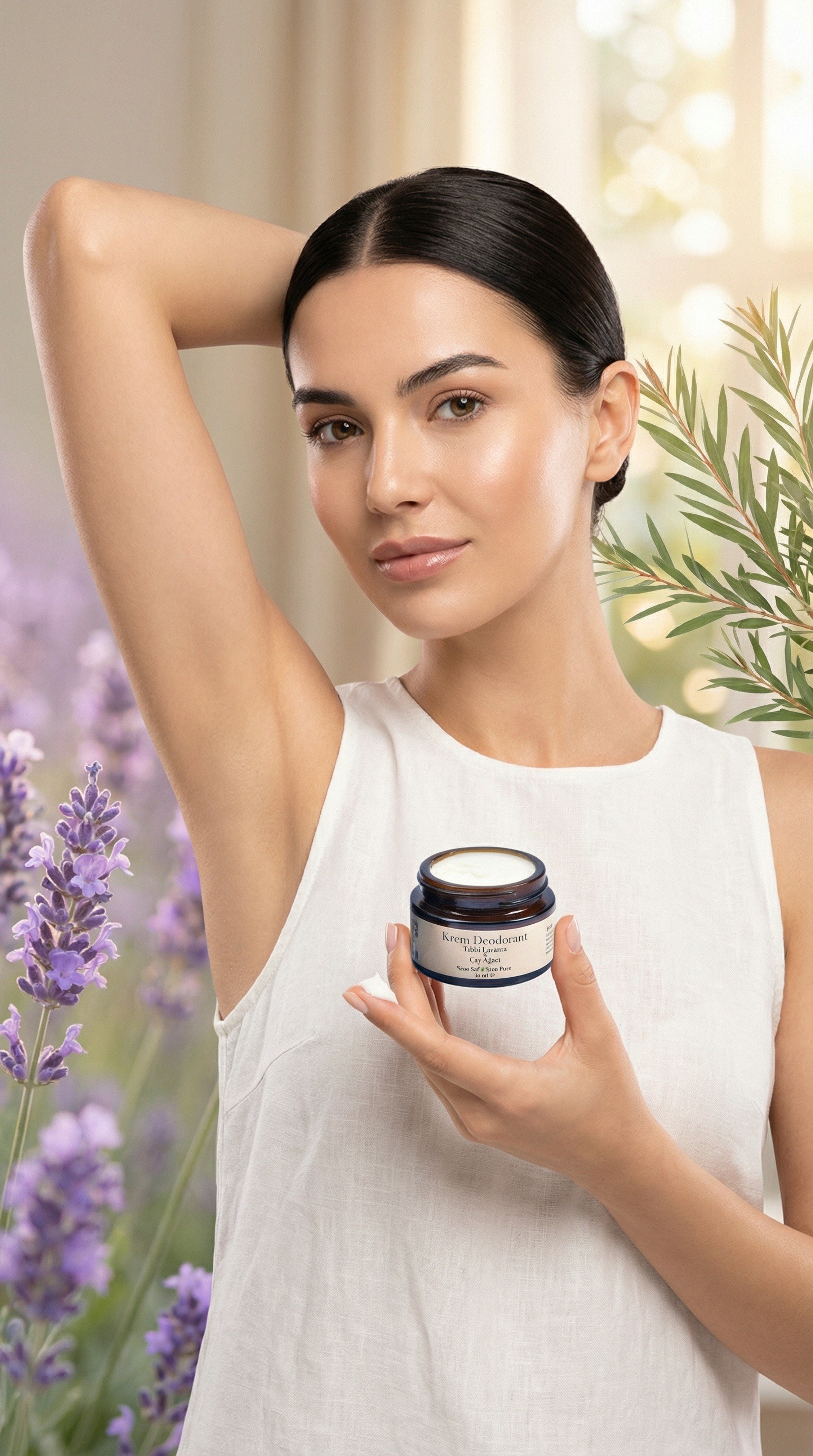 Krem Deodorant Lavanta & Çay ağacı 30 ml 