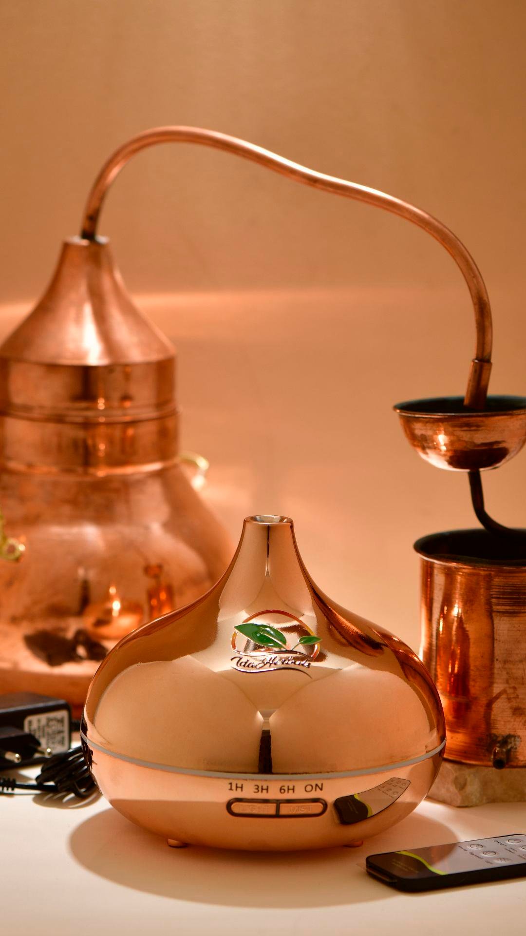 ROSE  ELEKTİRİKLİ AROMATERAPİ DİFÜZÖRÜ 500 ML