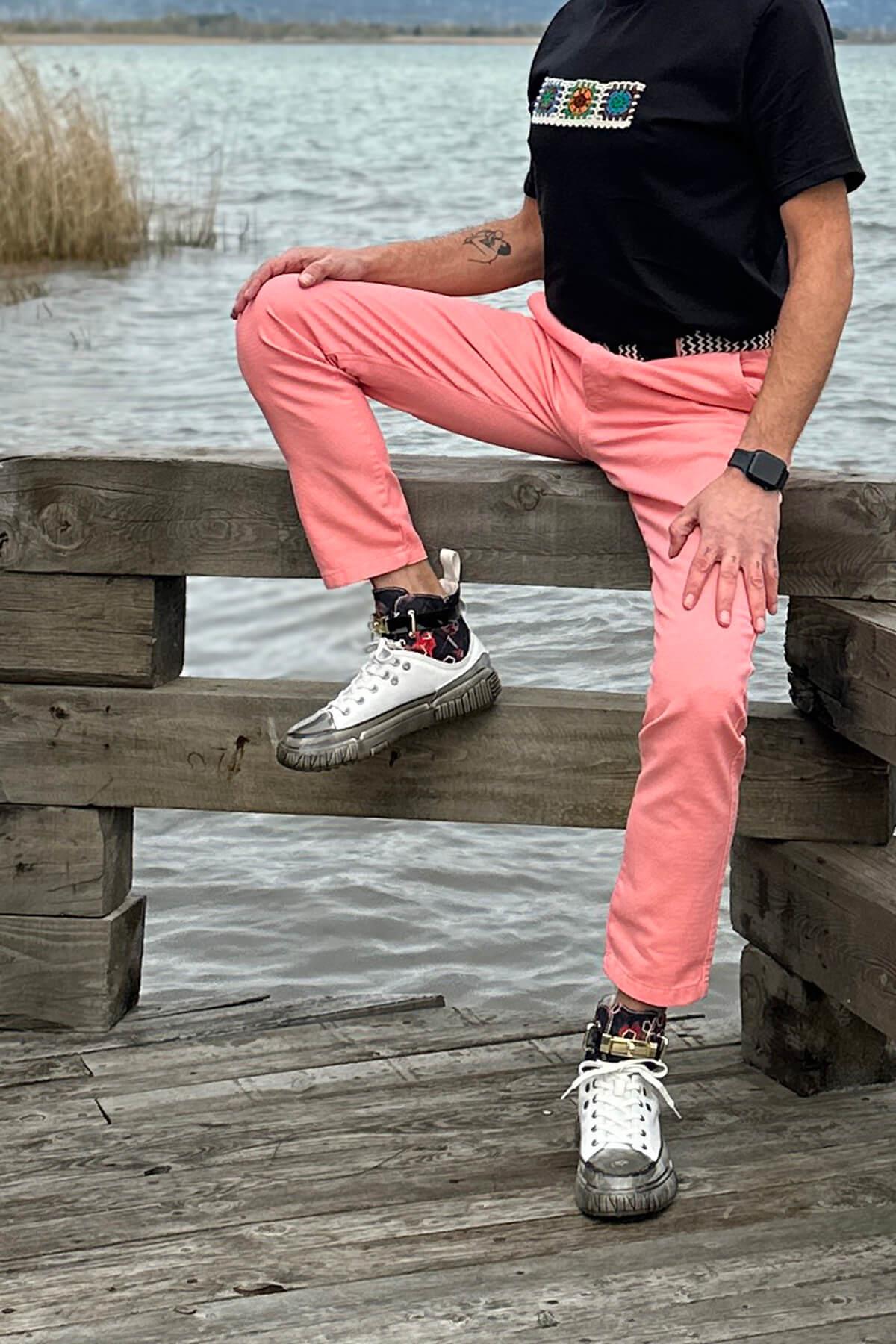 Pantolon Pembe