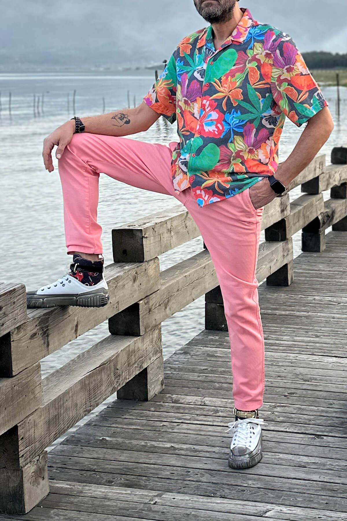 Pantolon Pembe