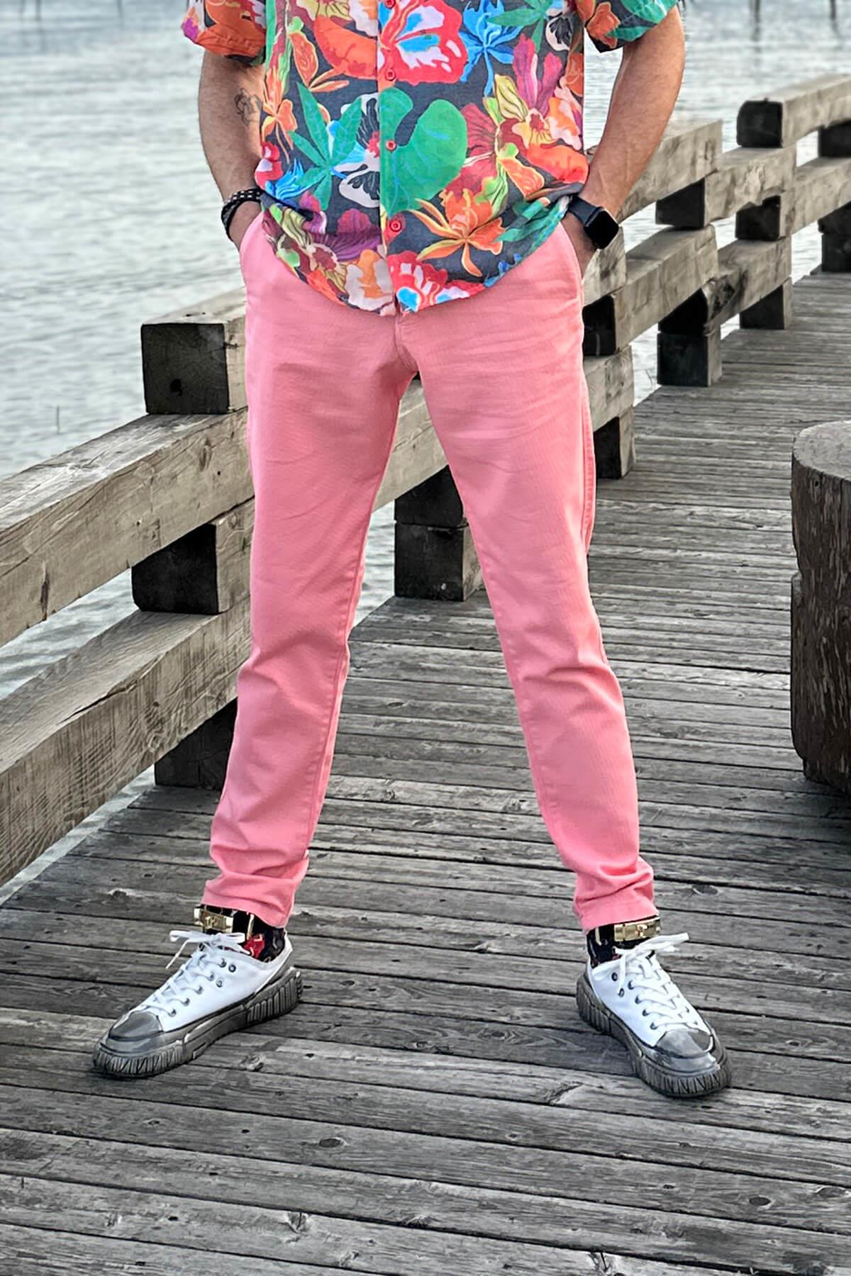 Pantolon Pembe