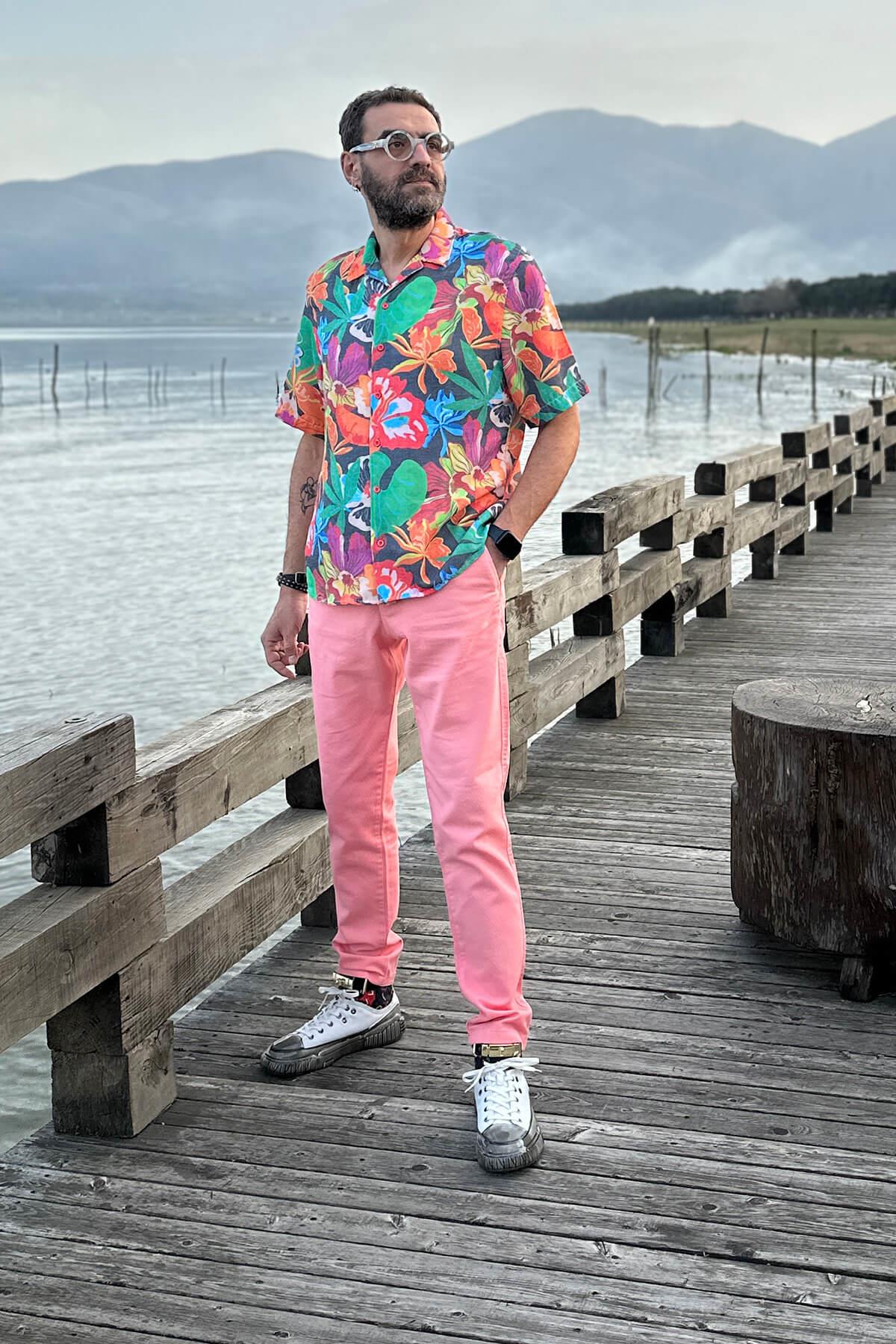 Pantolon Pembe